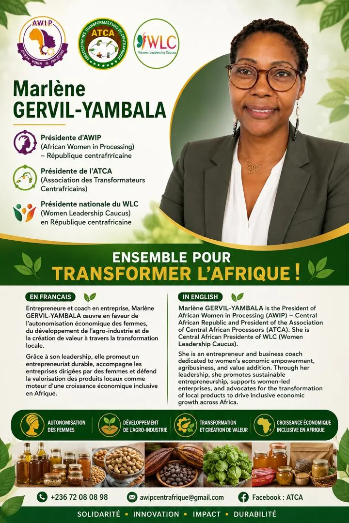 Marlène Gervil-Yambala, entrepreneure et dirigeante associative